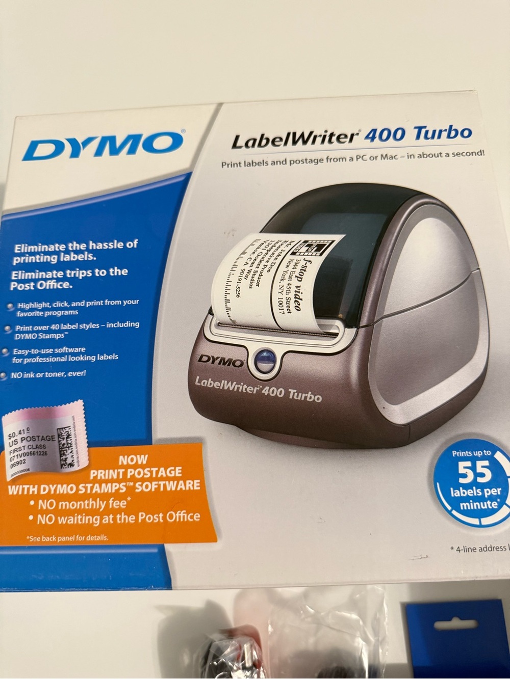 DYMO LabelWriter 400 Turbo Label Printer - Silver